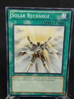 Yu-Gi-Oh! Solar Recharge SDLI-EN026 C MP - Image 1