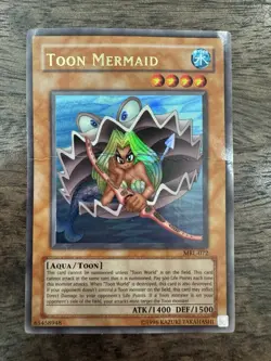 Toon Mermaid MRL-072 Unlimited Yu-Gi-Oh! - HP Damaged - Magic Ruler - Image 1