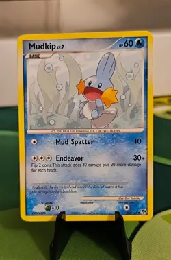 Mudkip 80/106 2008 Great Encounters Pokemon Card TCG Non Holo Common - Image 1
