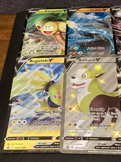 Pokemon - Lot of 10 Assorted JUMBO V & VMAX Cards - JUMBO - Image 2