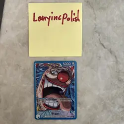 Buggy OP09-042 Alt Art L Emperors In The New World One Piece Card Game English - Image 2
