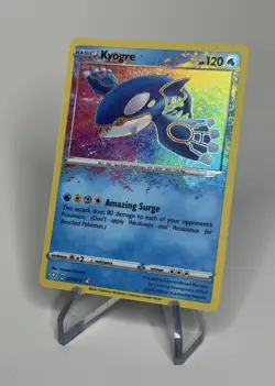 Pokemon TCG Kyogre Shining Fates Holo Card 021/072 Amazing Rare, Near Mint - Image 1