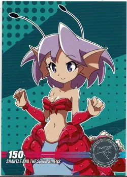 Shantae and the Seven Sirens #150 Silver Limited Run Card New No Crease or Tears - Image 1