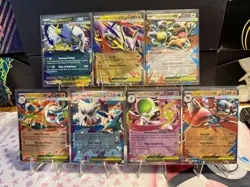 Mega Evolutions Double Rare EX Lot Of 7 Cards All NM/M Pokemon TCG - Image 1