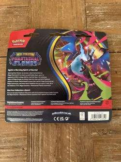Pokemon Phantasmal Flames 3 Pack Blister SEALED Promo Card Booster,Sneasel Promo - Image 2