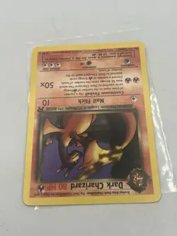 Dark Charizard 21/82 - Team Rocket - Rare Non-Holo Pokemon Card - LP/NM - Image 3