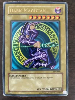 Yu-Gi-Oh Card - SDY-006 - DARK MAGICIAN (1) - Image 1
