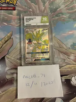 Pokemon Card Scizor GX SV72/SV94 Hidden Fates ACE 10 Gem Mint - Image 1