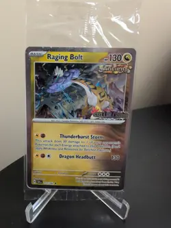 Raging Bolt Stellar Crown Bestbuy Promo Pokemon TCG Card STAMPED Sealed - Image 1
