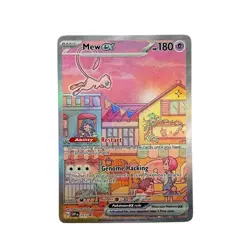 Mew EX SVP 053 Pokemon TCG Scarlet & Violet 151 UPC Promo Card - Image 1