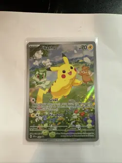 Pokemon Pikachu TCG Holo Promo Card SV088 Scarlet Violet Base - Image 1