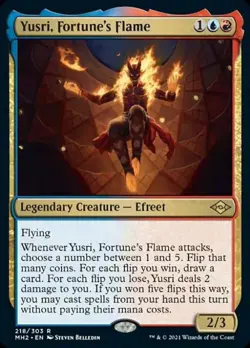 ~ Yusri, Fortune's Flame ~ NM Foil ~ Modern Horizons 2 ~ MTG ~ - Image 1