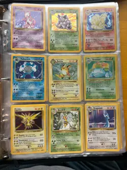 Pokemon Cards- Complete Base Set w/ Graded PSA 6.5 Charizard- 102/102 & Energys - Image 5