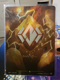 2025 League of Legends Riftbound English TCG Card Body Rune OGN·126b/298 Alt Art - Image 1
