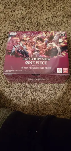 One Piece Card Game A FIST OF DIVINE SPEED OP11 Booster Box English SEALED - Image 1