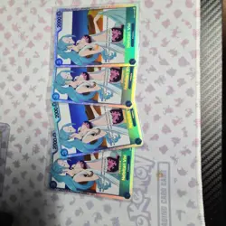 Nefeltari Vivi SR EB-02 Playset One Piece Card Game TCG X4 NM ENGLISH - Image 1