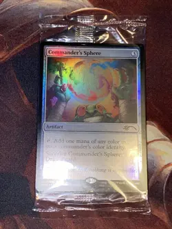 Commander’s Sphere X10 Promo Foil Gateway Event Promo Pack Sealed New - Image 1