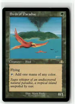 Birds of Paradise Retro Frame - Dominaria Remastered MTG NM - Image 1