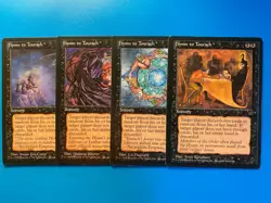 MTG 4x Hymn to Tourach Fallen Empires each picture Magic the Gathering x4 NM - Image 1