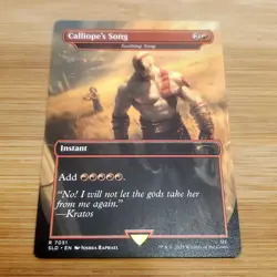 1x Calliope's Song - Seething Song, God of War Secret Lair, Magic MTG NM - Image 1