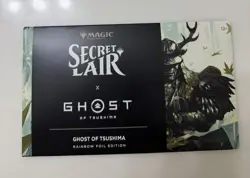 MTG Secret Lair x Ghost of Tsushima Rainbow Foil Edition New Sealed English - Image 1