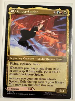 MTG Gwen Stacy Regular Rare Marvel Spider-Man Universes Beyond 2025 NM - Image 2