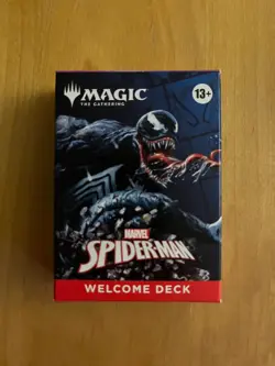 MAGIC THE GATHERING NYCC 2025 MARVEL SPIDER-MAN WELCOME DECK NEW VENOM - Image 1