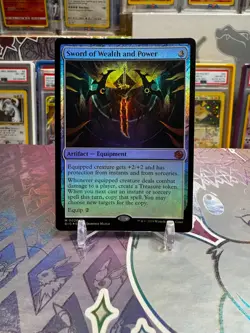 Sword of Wealth and Power Outlaws of Thunder Junction: the Big Score Foil - Image 2