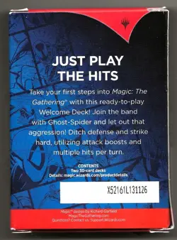 Magic The Gathering Spider-Man Welcome Deck (Red, Spider-Gwen) - Image 2