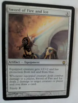 Sword if Fire and Ice Darksteel MTG NM Free shipping with tracking - Image 1
