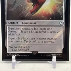 Lightning Greaves, Surge Foil, Final Fantasy, Magic MTG! - Image 3