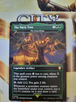 The Party Tree - FOIL - MTG Commander: Lord of the Rings - - Image 1