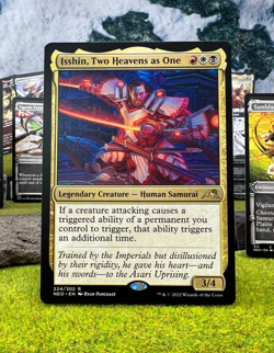 "Isshin, Two Heavens as One" Mardu Samurai - Custom Commander Deck, EDH, MTG - Image 1