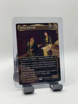 MTG, Sokka and Suki Borderless Avatar: The Last Airbender: Eternal-Legal Regular - Image 1