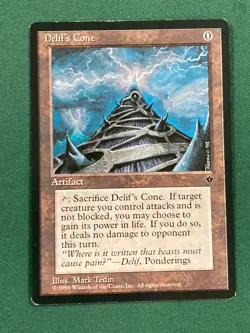 Delf's Cone, Fallen Empires, Magic the Gathering MTG - Image 1