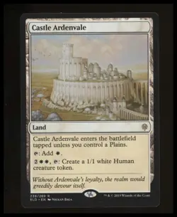 Castle Ardenvale #238 Throne of Eldraine MTG Near Mint Rare - Image 1