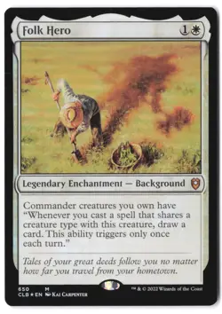 Folk Hero 650 CLB MTG NM - Image 1