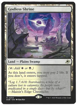 Godless Shrine R Promo Pack: Edge of Eternities 254 NM - Image 1
