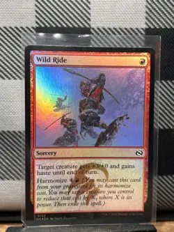 MTG TCG: Wild Ride 132, Tarkir: Dragonstorm _ FOIL - Image 1