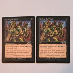 MTG Magic the Gathering | 2x Culling The Weak | Exodus | Instant | - Image 1