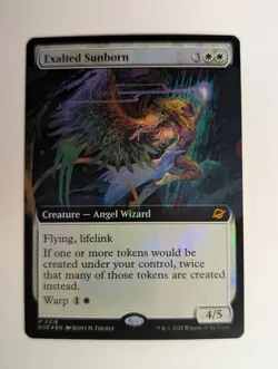 MTG - Exalted Sunborn - EOE - M - Extended Art Foil - 318 - Image 1