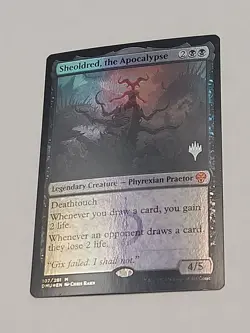MTG Magic Dominaria United Promo Pack Foil Sheoldred, The Apocalypse - Image 2