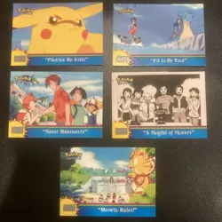 2000 Pokemon Topps TV Orange Islands Lot of 5 Cards - Image 1