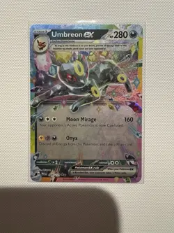 UMBREON EX 060/131 Sv Prismatic Evolutions Holo Pokemon TCG NM - Image 1