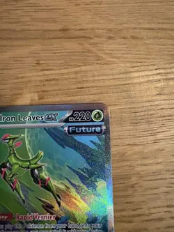 Pokemon TCG Iron Leaves EX 203/162 S&V Temporal Forces SIR Near Mint + Condition - Image 4