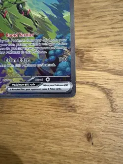 Pokemon TCG Iron Leaves EX 203/162 S&V Temporal Forces SIR Near Mint + Condition - Image 5
