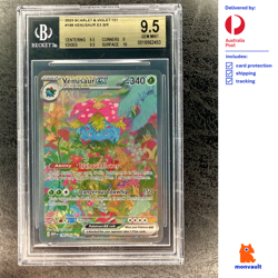 BGS 9.5 GEM MINT | Venusaur ex 198/165 SIR | 151 | Pokemon TCG - Image 1
