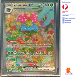 BGS 9.5 GEM MINT | Venusaur ex 198/165 SIR | 151 | Pokemon TCG - Image 2