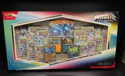 Pokemon Prismatic Evolutions Lucario ex & Tyranitar ex Premium Collection Box - Image 1