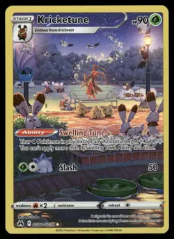 Kricketune GG02/GG70 Ultra Rare Holo NM Pokemon Crown Zenith: Galarian Gallery - Image 1